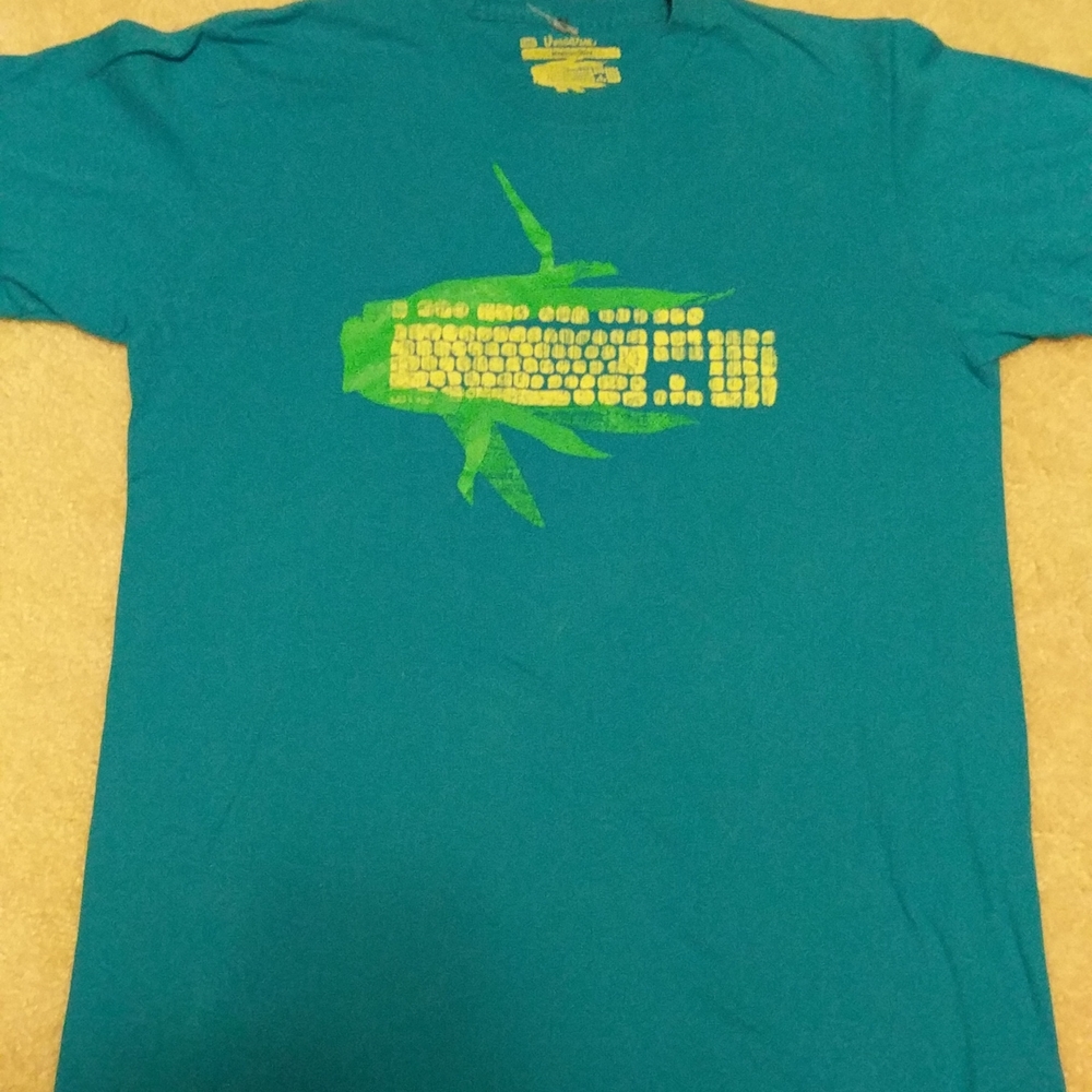 Threadless Corn Keyboard T-shirt